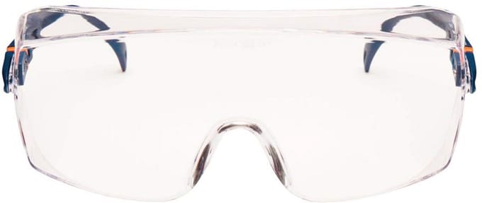 Krasbestendige Veiligheidsbril met Blauw Frame - 2C-1,2