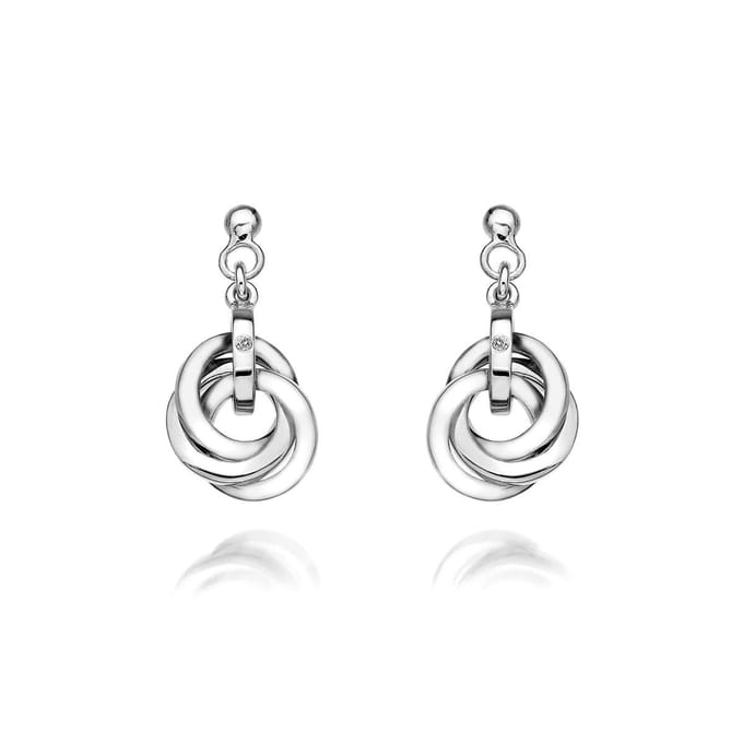 Hot Diamonds DE388 - Trio oorknoppen - Zilver