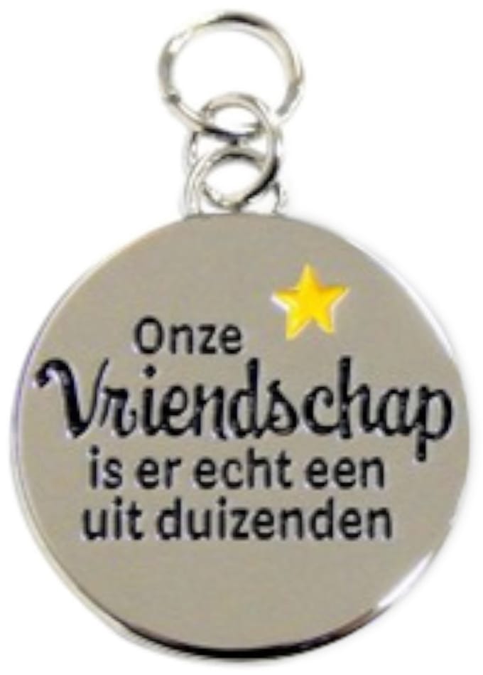 Bedeltje - Vriendschap - Charms for you