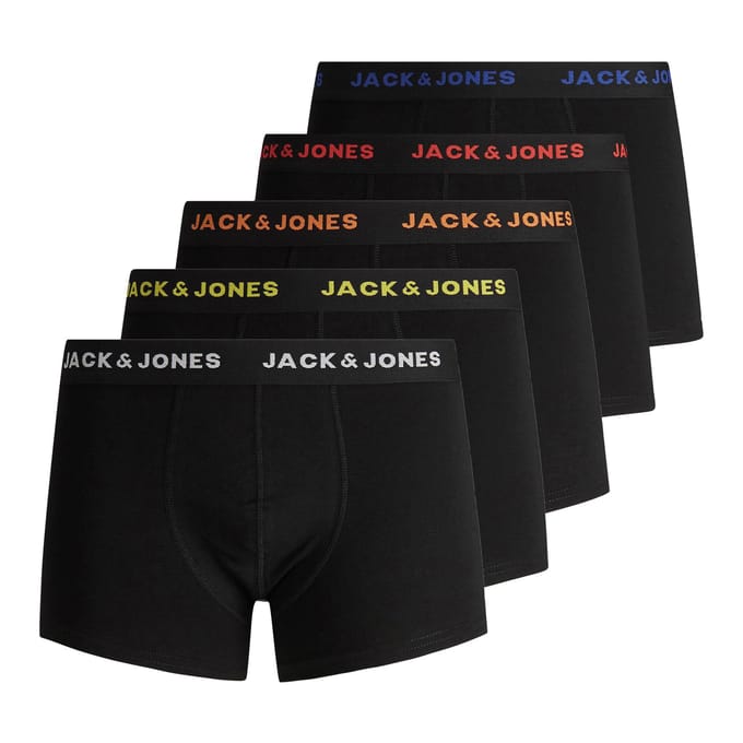 JACK&JONES ACCESSORIES JACBLACK FRIDAY TRUNKS 5 PACK LTN Heren Onderbroek  - Maat M