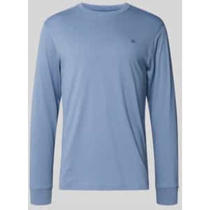 Shirt met lange mouwen en ribboorden