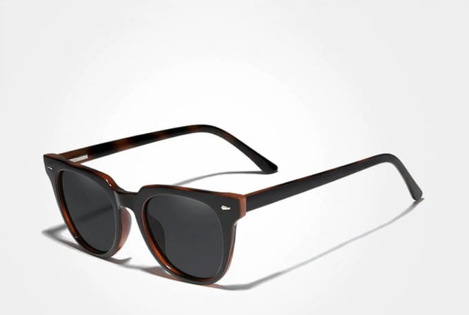 Kingseven Cat eye Zonnebril - UV400 - Gepolariseerd - Bruin - Blackstar - Z7094