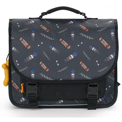 Stones and Bones Lily - Schooltas - Comfortabel - Verstevigd - Skate Rebel - Zwart