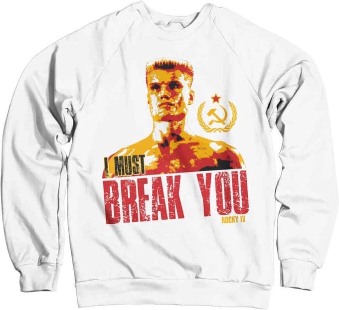 Rocky Sweater/trui -S- I Must Break You Wit