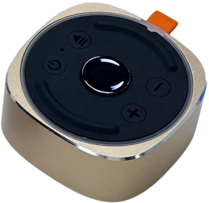 Fivesquare SpinWave Waterproof Speaker – Mini Bluetooth Speaker met Gyro-Spinner Design, RGB Licht, IPX7 & Bass/TWS V6
