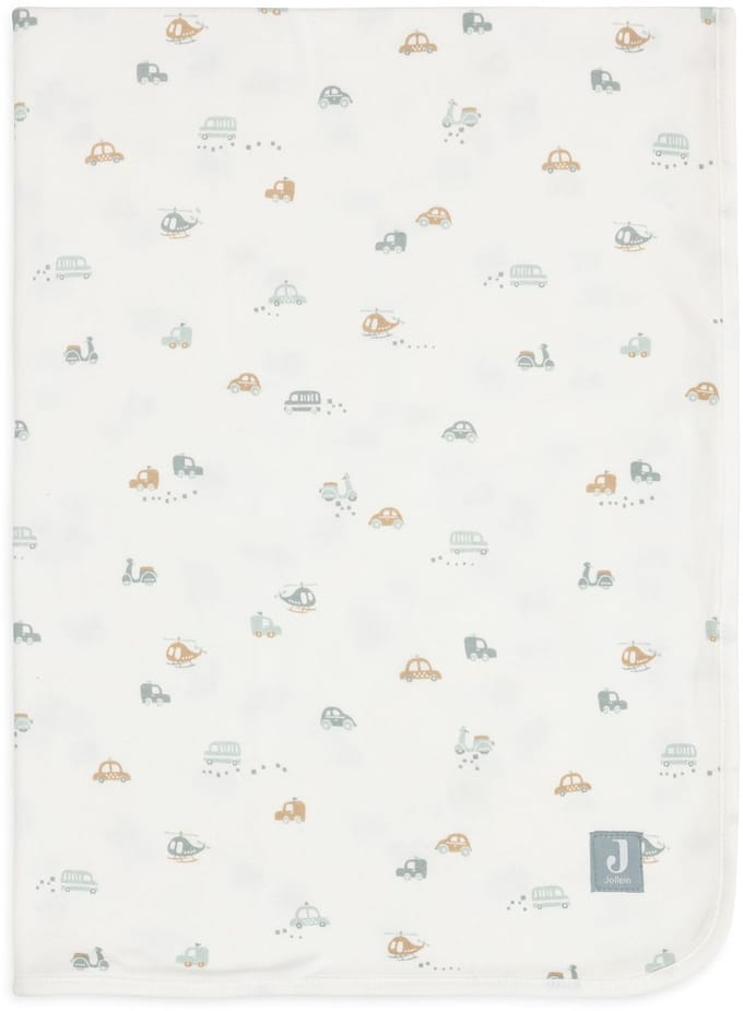 Jollein Deken Wieg Jersey 75x100cm On The Go