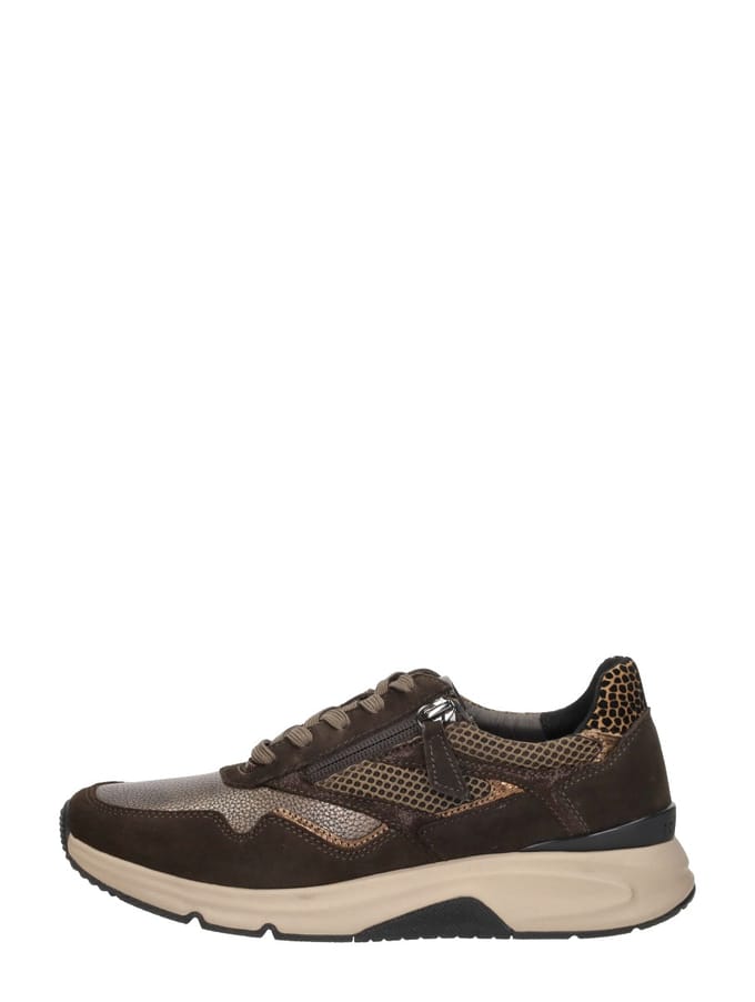 Gabor Gabor Rollingsoft Sneakers brons Leer