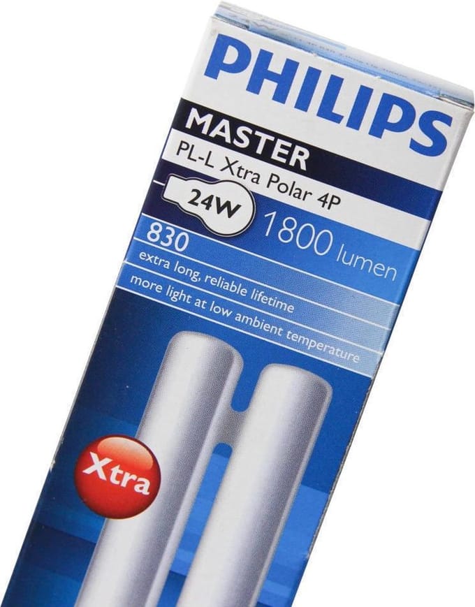Philips PL-L 24W 827 4P MASTER Zeer Warm Wit - 4-Pin.