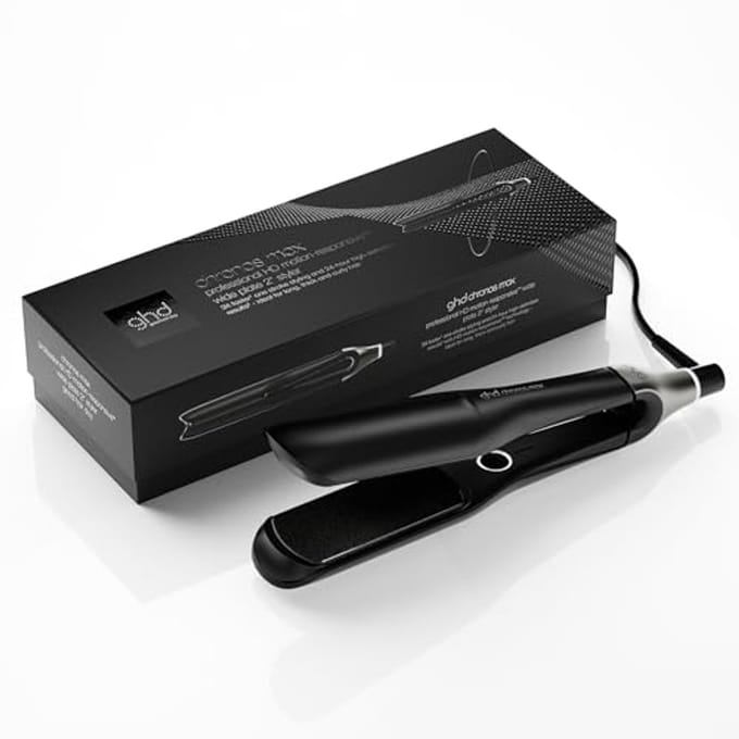 Professionele Stijltang met Bredere Platen - Snelle Styling voor Lang, Dik en Krullend Haar