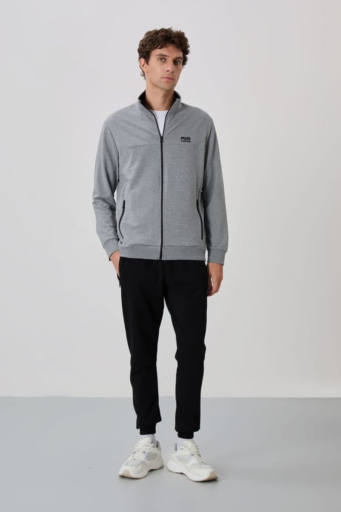 Heren Fleece Sweatshirt en Broeken Set