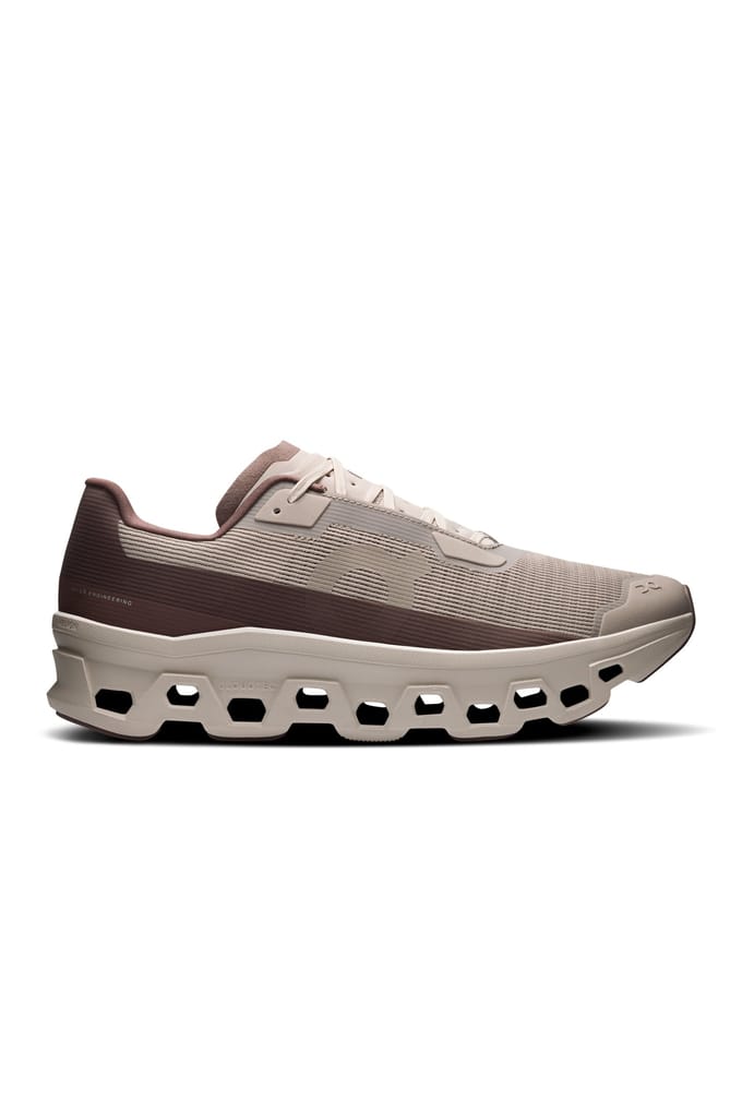 On Cloudmster Void 1 Fog | Pearl Maat: 45 | Hardloopschoenen Outlet | Heren | Beige