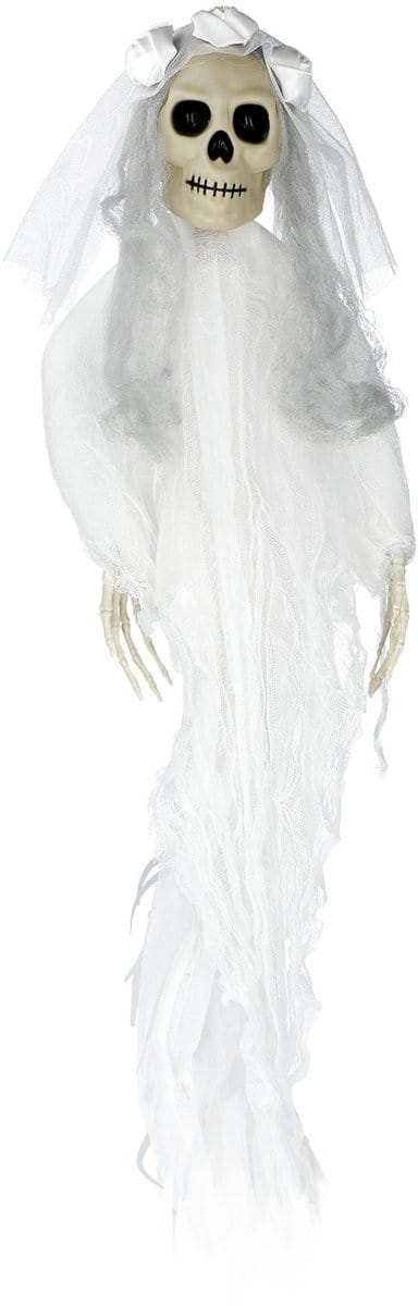 Hangdecoratie - Bruid Skelet - Halloween - 30 x 90 cm