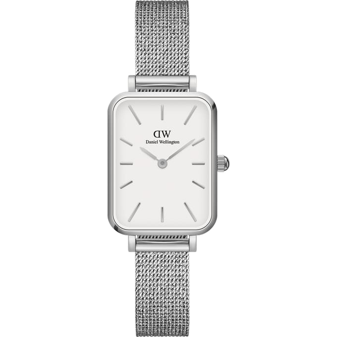 Daniel Wellington DW Watch Quadro Pressed Sterling 20x26mm MIC Silver