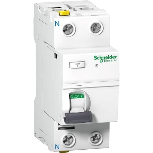 Schneider Electric Acti9 iid residual current circuit breaker 2p 40 A 30 ma Type A