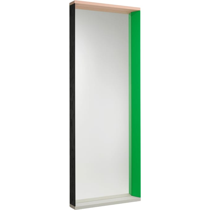 Vitra Colour Frame Spiegel Groot - groen/roze