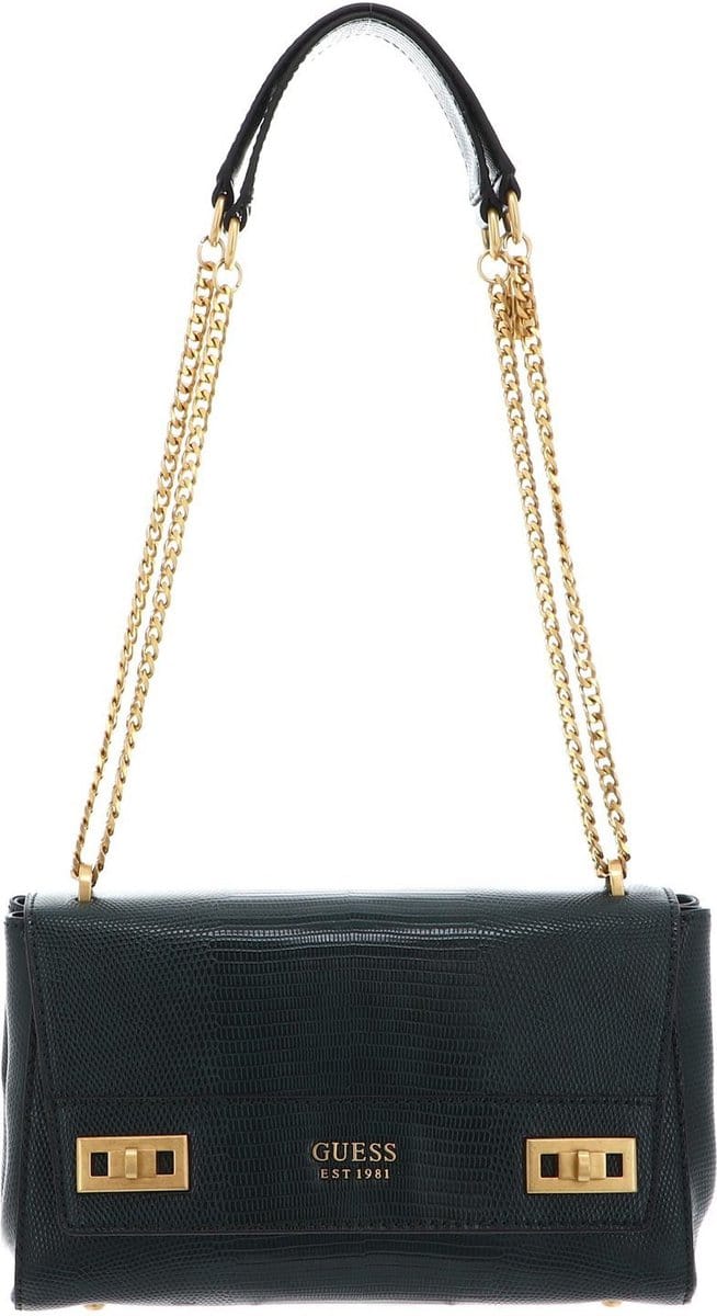 GUESS Schoudertas Katey Flap Shoulder Bag Forest Groen