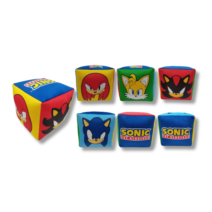 Sonic kubus kussen