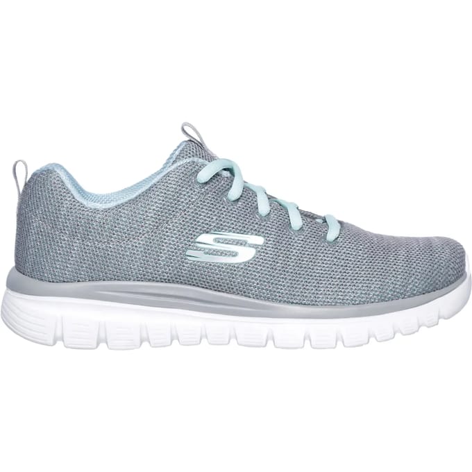 Skechers Sport GRACEFUL TWISTED FORTUNE Sneakers Dames Grijs