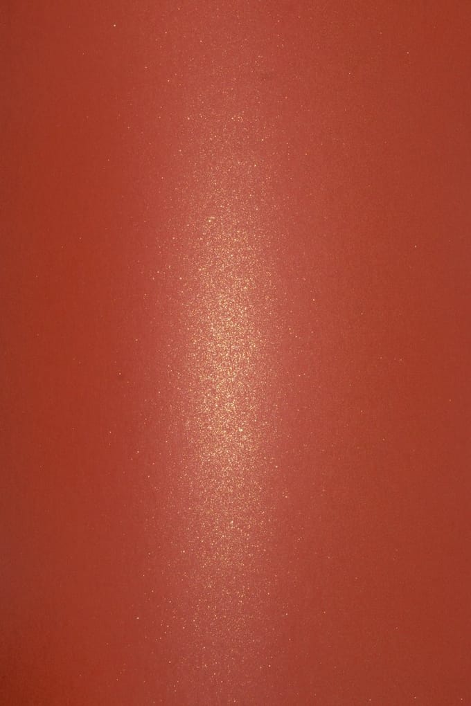 Netuno - rood metallic papier - A4 - 21 x 29,7 cm - 20 vellen - 280 gram - Aster Metallic Ruby Gold