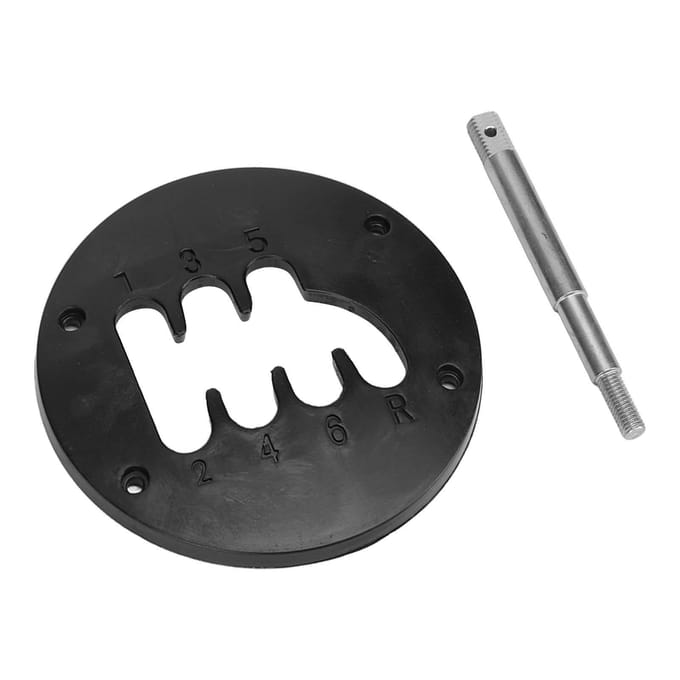 Schakelplaat Mod Professionele Short Shifter Middenplaat Mod met 95mm Hendel voor Thrustmaster TH8A black