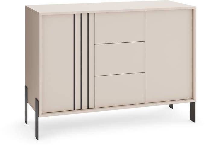 Commode Natan met Metalen Poten 120/87/40 cm (Kasjmier)