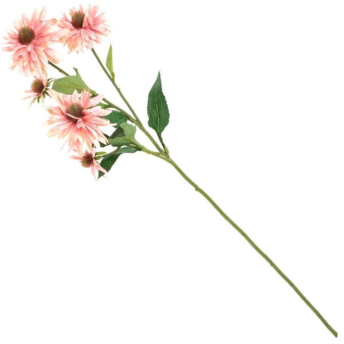 Kunstbloem chrysant 73cm roze