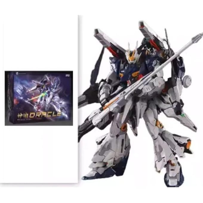 Zaoworkshop Shenyu Saint Mecha Modèle d'assemblage Figurines d'action Figurine Mecha Transformable Jouets tendance Cadeaux surprises Objet de collection gray
