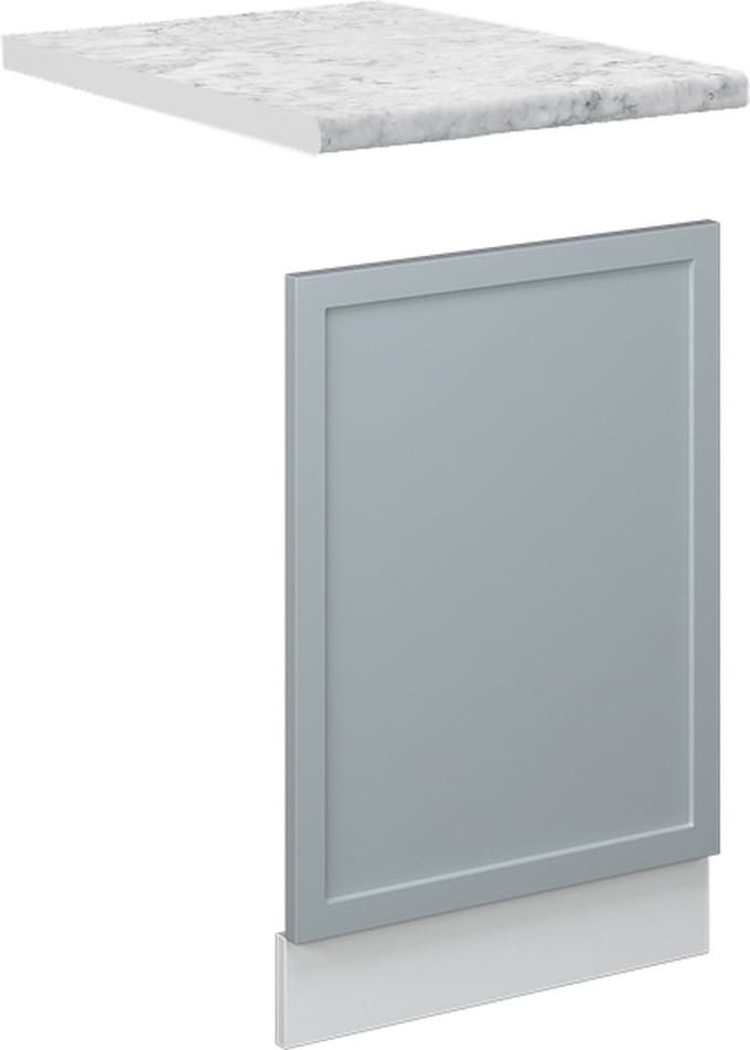 Vicco Fame-Line Frontpaneel – 45 cm, WB Marmer Licht blauw-grijs
