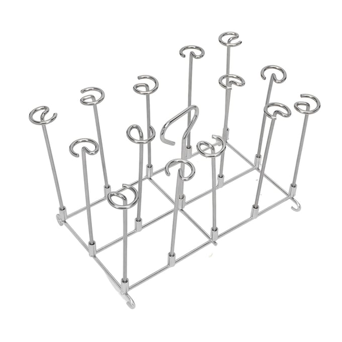 Friteuse Spiesstand Gelijkmatige Garing Roestbestendigheid RVS Verticale Spiesstand voor gray