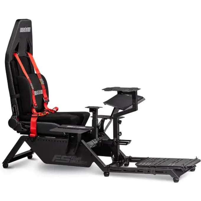 Next Level Racing - Flight Simulator Cockpit - Voor o.a. Thrustmaster/Logitech/Fanatech/ - Zwart
