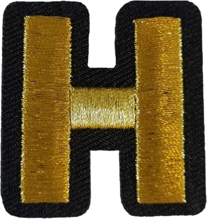 Fjesta© Oeteldonk embleem - Gouden letter H
