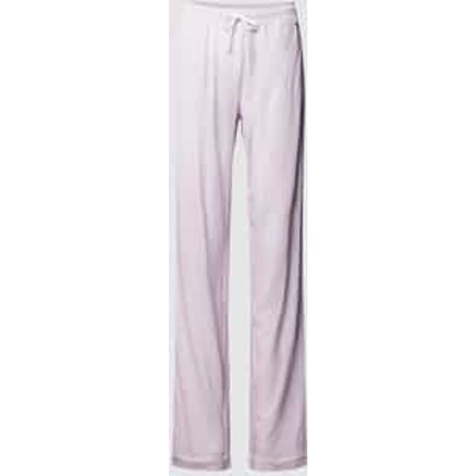 Regular fit pyjamabroek van mix van katoen en viscose