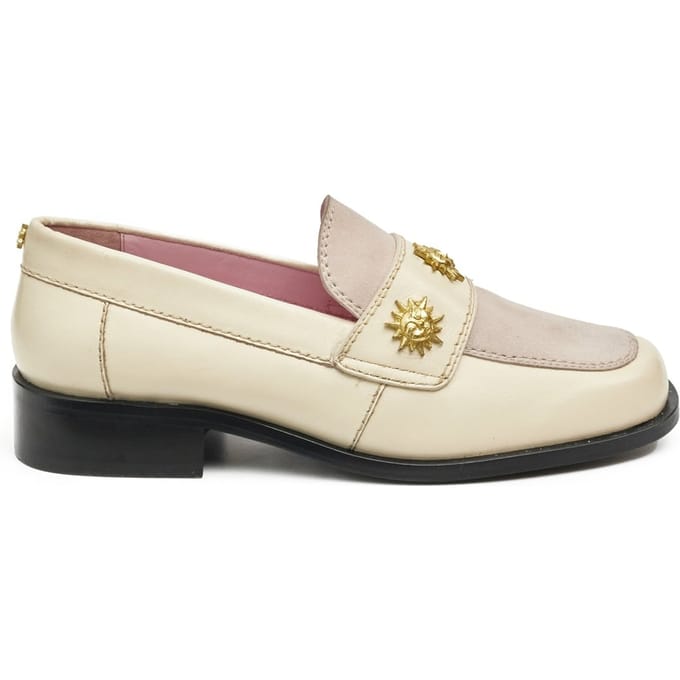 Fabienne Chapot Jim Loafer Cream White Maat: 36 | Instappers Outlet | Dames | Wit