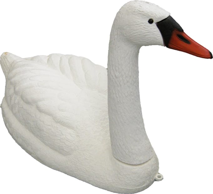 Ubbink - Dierfiguur - Zwaan - vijverdecoratie - wit