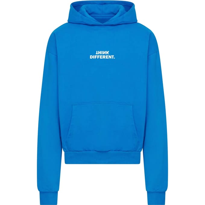 Mister Tee - Think Different Heavy Oversize Hoodie/trui - M - Blauw