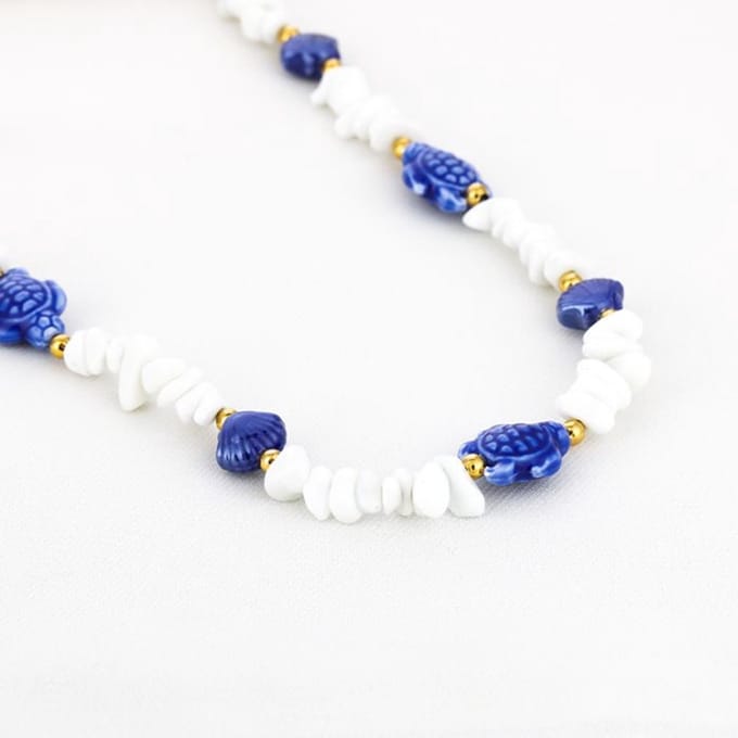 ketting - sieraad - RVS - kraaltjes - kado tip