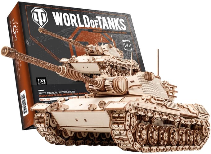 3D Puzzel World of Tanks: Leopard 1