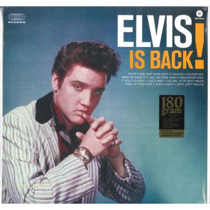 Disque vinyle ELVIS PRESLEY - Elvis Is Back 771822 WaxTime 2013 UK Rock