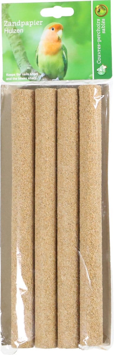 Boon zandpapier stokjes 22mm/24cm pak met 4 stuks