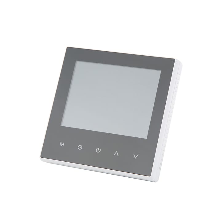 Touch WIFI Slimme Thermostaat met Kleurenscherm op Touchscreen voor Water Elektrische Verwarming Wandmontage white