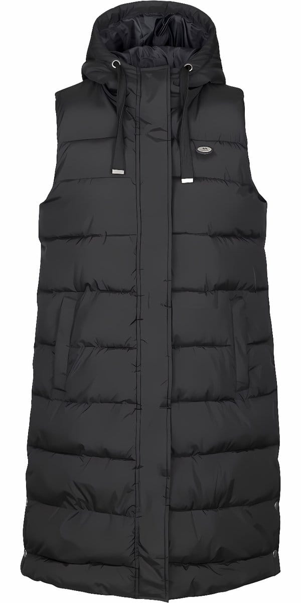 Trespass Leona - Dames gewatteerd gilet zwart - L