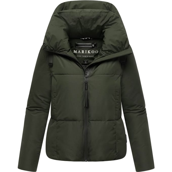 Marikoo dames winterjas Ninikaa met capuchon & fleecevoering
