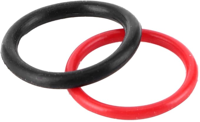 Dailygoods- O-ring gloednieuw - Rubber - Stuurpomp Connector - Vervanging - Set van 2 - OEM 34439AE021 - Afdichtring