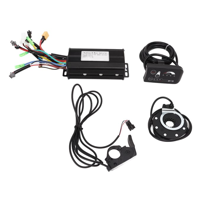24V 36V 48V 26A 3-modus Sinusgolf Controller Magnetische Trapondersteuning voor KT 8 met TT 009 Quick Release black
