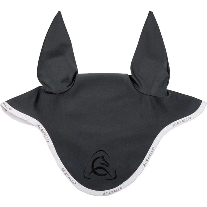Vliegennet voor paard van silicone Acavallo Lycra