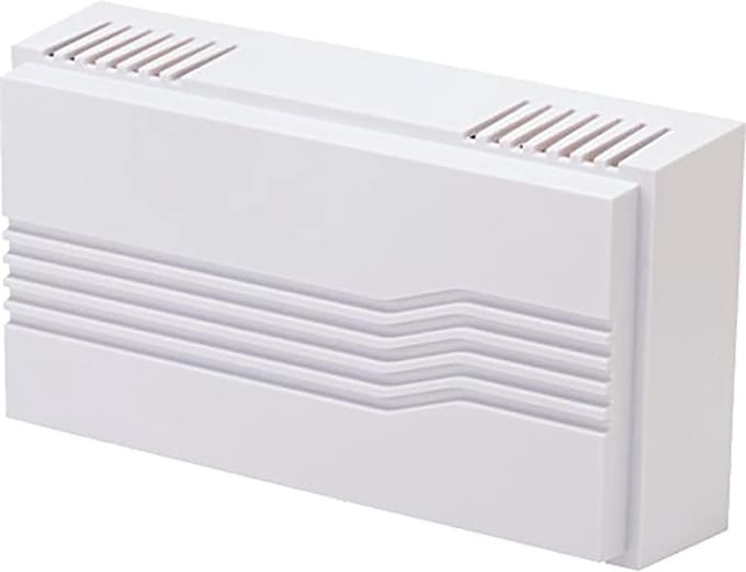 Moderne Deurbel met Klokkenspel in Wit voor Vaste Installatie