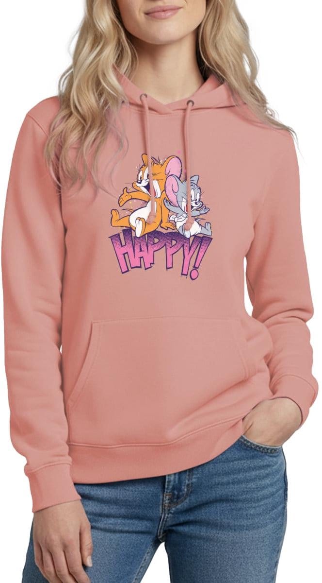 Tom En Jerry Met Nibbles Hoodie Dames