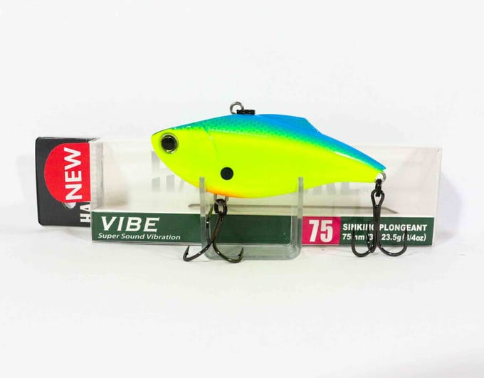 Leurre coulant Yo Zuri Duel Hardcore Vibe 75S R1378-BCL (5947) yellow