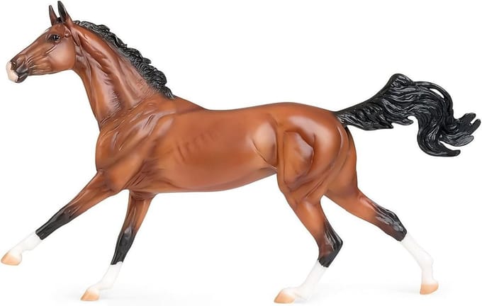 Gouden Paarden Speelgoedmodel in Schaal 1:9