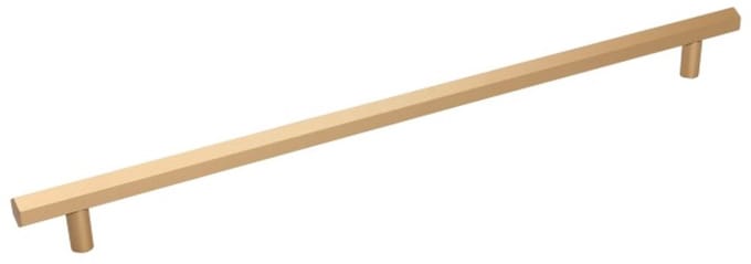 Gamet - Meubelgreep - Zeshoekig - Goud Satijn - 320mm
